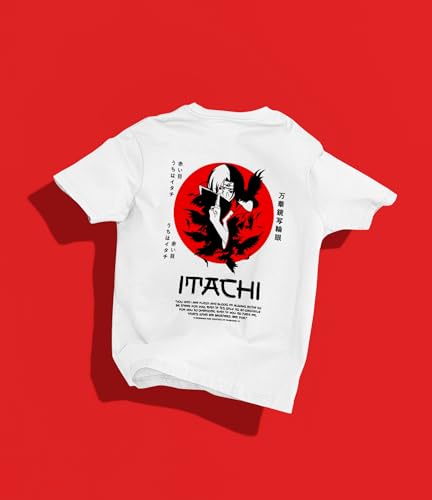 Generic Mumbai Fashion’s Itachi Oversized White T-Shirt - Image 6