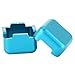 Mini AluminumTip Chalk Holder, and Magnetized, Detachable, LubricatesTip, for Billiard Lovers (Blue) Cue Case