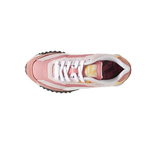 PUMA Kids Girls Blktop Rider Multicolor Lace Up Sneakers Shoes Casual - Pink4