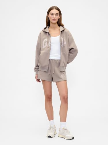 Image of GAP Women's Logo Hoodie Hooded Full Zip Sweatshirt