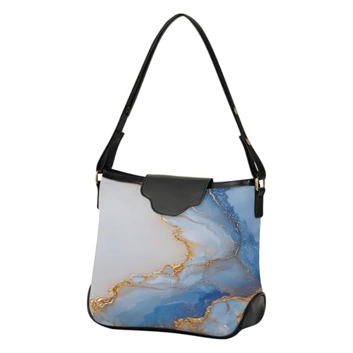 Sac à bandoulière tendance femme marbre blanc pour voyage et week-end branché