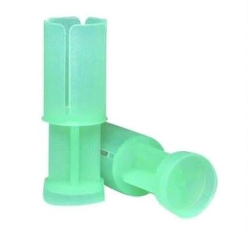 Buchas Plástica Verde 18 g recarga cartucho plástico cônico calibre 28