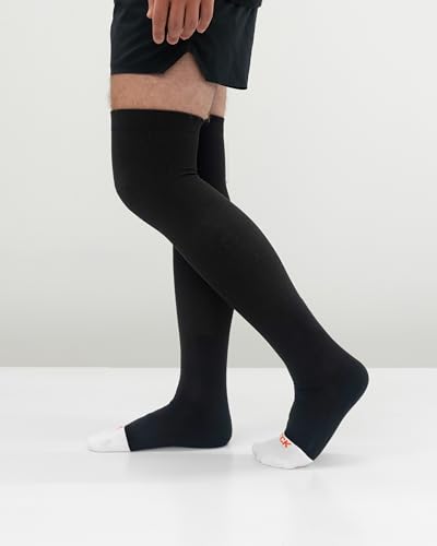 Image of TCK Socks Pro Plus Above the Knee Socks - Black (XS)