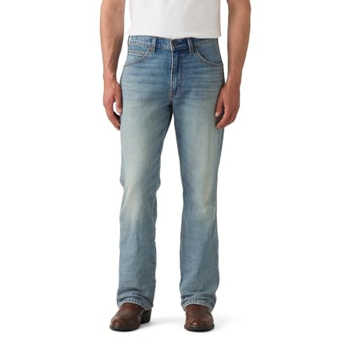 Levi's Men's 537 Western Bootcut Jeans, (New) Running Early, 34Wx32L
