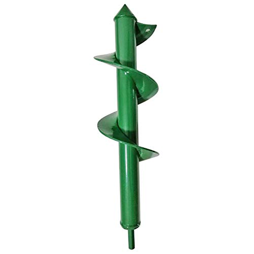 Innersetting Gardening Spiral Drill Bit Auger Bit Plant Drill Post Hole Digger (8x25cm)