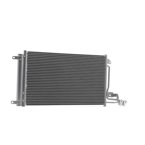 RIDEX 448C0097 Condensador aire acondicionado con secador compatible con VW Polo V Hatchback 6R1, 6C1 Polo IV Hatchback 9N, 9A Polo Vivo Hatchback 6S1, 6S3 Polo V Sedán 602, 604, 612, 614