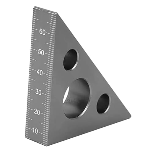 Règle carrée d'ingénierie en aluminium durable pour assemblages de menuiserie