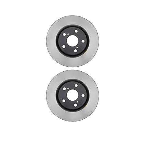 Front GEOMET Anti-Corrosion Coated Disc Brake Rotor Kit Fits 2021 Ford Bronco