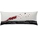 Chiaretto Cuscino per Dormire Laterale 40x120 Cuscino Lungo per Dormire Lateralmente, Cuscini per il Collo, per Gravidanza e Sostenere la Maternità, Migliorare La Qualità Del Sonno, Farfalla Q-774 immagine