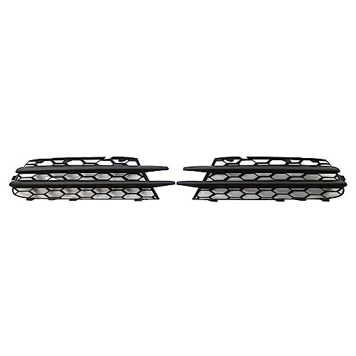 Calandre Avant Nid D'abeille pour VW Scirocco 2009-2014 Grille Pare-chocs Inférieur
