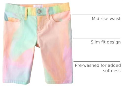 Image of The Children's Place Girls Twill Skimmer Shorts