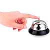 New Star Mirror Chrome Plated Table Bell 3.5-inch