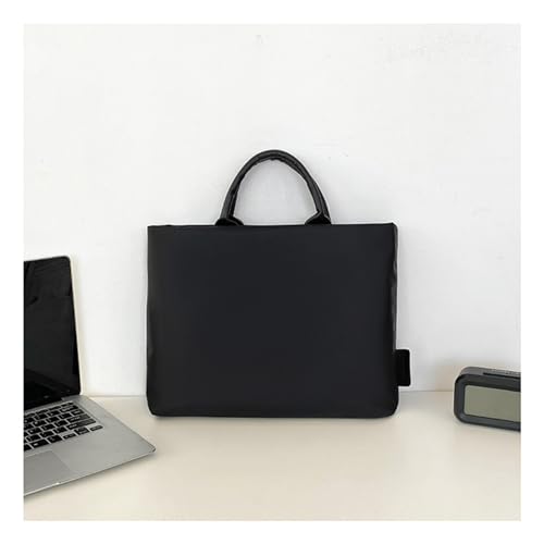 Bolso para Laptop Unisex Negro de Nylon miniatura 5