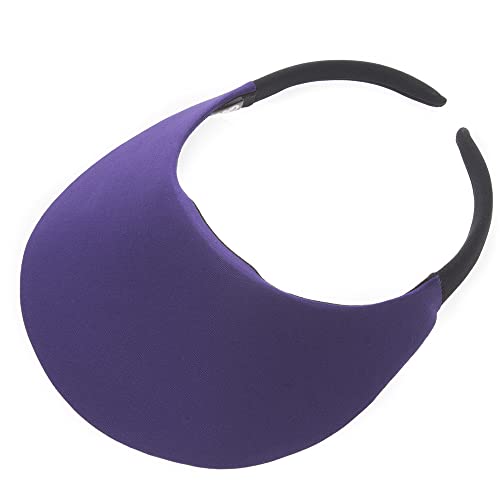 Image of No Headache Sun Visor for Women | Stylish, Lightweight Golf & Tennis Hat | UV Protection for Outdoor Sports & Travel