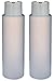 2 Pack Refillable 16 Ounce HDPE Squeeze Bottles With"Stand On The Cap" Dispenser Tops-Great For Lotions, Shampoos, Conditioners and Massage Oils From Earth's Essentials (WHITE CAP)