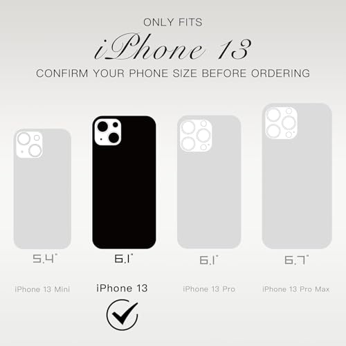 Coque rigide iPhone 13 ivencase avec motif floral durable - 2