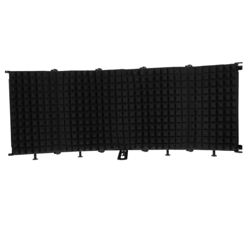 Bouclier isolation microphone pliable pour optimiser vos sessions de streaming et de live