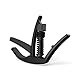 Planet Waves PW-CP-10 Capos NS Artist Kapodaster Geeignet für 6-saitige Akustik- und E-Gitarren Integrierter Plektrumhalter Aluminium schwarz