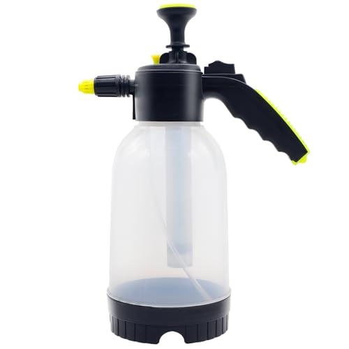 SAMGUYUE 0.5 Gallon Handheld Pump Sprayer, 2L Garden Pressure Sprayer, 68oz Water Spray Bottle with