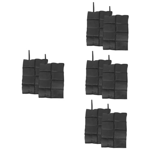 Sosoport 4sets Office Chair Seat Pad Garden Bench Cushions Lightweight Oxford 2pcs*4