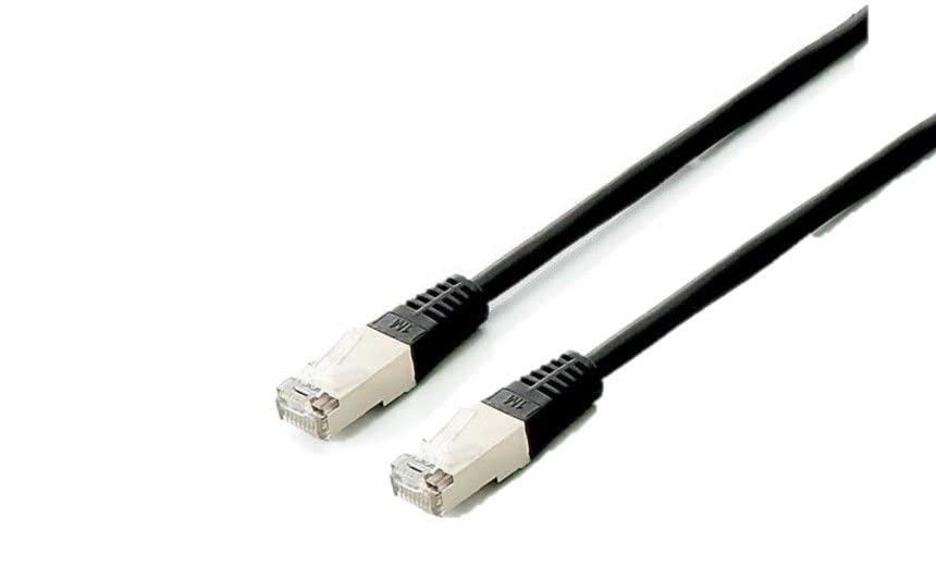 Equip Patch Cable Cat6A Ethernet Cable 5 Pieces/Box S/FTP 2xRJ45 10.0 m LSZH Black - Image 2