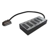 Colore: nero. Scart splitter – 5 way