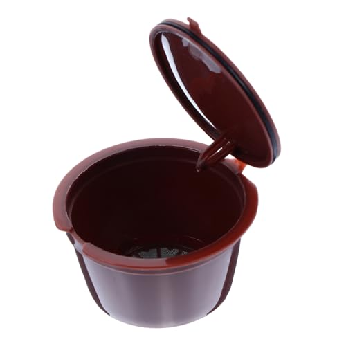 DIYEAH 3 piezas Filtros de Café Recargables para Cápsulas Gusto Filtros Reutilizables de Plástico Seguro Canastas para Café Compatibles Ahorro Económicos
