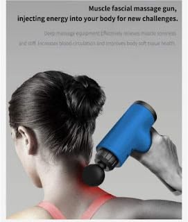 Karmabhuvi Facial Massage Gun Portable Vibration Full Body Massage with 4 Heads and 6 adjustable speed vibrators Karmabhuvi Facial Massage Gun Portable Vibration Full Body Massage with 4 Heads and 6 adjustable speed vibrators