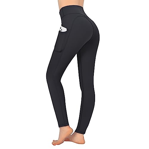 HOOUDO Leggings Mit Taschen - High Waist Seamless Sporthose Damen