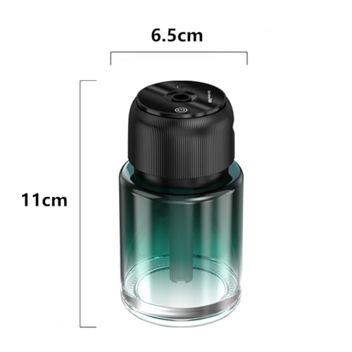 SKY-TOUCH Car Air Fresheners : 160ml Smart Diffuser with Starry Sky Projection USB Rechargeable 3 Spray Modes Aroma Diffuser for Home, Office & Car (Ebony Agarwood)