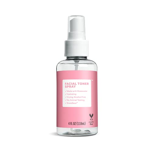 Brandless Hydrating Rosewater Facial Toner Spray | Rosewater & Aloe | Drying Alcohol Free | Clean Beauty for Everyone | Paraben, Phthalate, Sulfate, Cruelty Free | Vegan Formula | 4 fl oz Brandless Hydrating Rosewater Facial Toner Spray | Rosewater & Aloe | Drying Alcohol Free | Clean Beauty for Everyone | Paraben, Phthalate, Sulfate, Cruelty Free | Vegan Formula | 4 fl oz