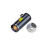 日本の中小企業 MSL FORCE 電熱式ライター スマホから給電 息を吹き式 Type-C ポート対応 防風 安全 コンパクト 軽量 アウトドア キャンプ 釣り 登山 FL (ライター(USB-Cメスボタン押しタイプ), 1個)