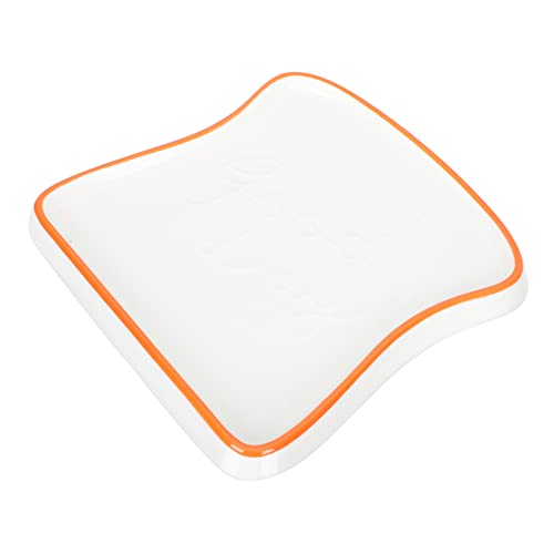KICHOUSE Ceramic Food Tray for Breakfast Sushi Versatile Meal Plate for Salad Steak Desserts Easy to Clean for Home Use Entertaining
