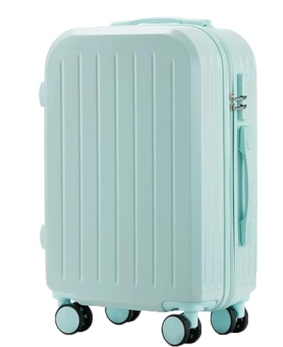 Luggage Travel Gear Suitcases with Wheels Lightweight Carry-On Luggage,ABS Hand Luggage Case with Telescopic Handle(F,20 in)