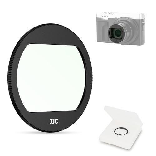JJC Panasonic LUMIX TZ99 / ZS99 ��p UV�t�B���^�[ ���ᔽ��0.1% �����ߗ�99.5% ���˒��� �A���~�j�E������+�K���X ���O���J�b�g 36�w�R�[�e�B���O 1.67mm���� �P�����Ȃ� ���� ���� �L�Y�h�~ �w��h�~ 