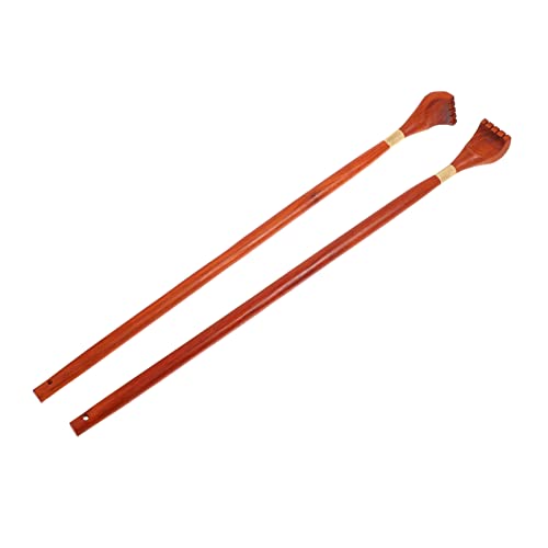 Anneome Long Handle Wooden Backscratcher Stick for Back Itching Anti-Itch Tool for Men Women