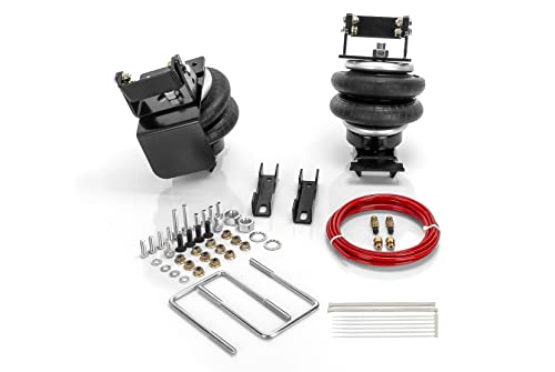 Torque Airbag Air Bag Suspension Kit For 2003-2013 Dodge Ram 2500, 2003-2012 Dodge Ram 3500, 2006-2008 1500 Mega Rear Helper Bag Spring Towing 5000 Lbs (Replaces Firestone Ride Rite 2299) (Tr2299) #TOP1