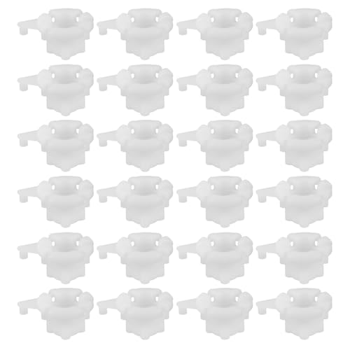 Mikikit 50 Piezas Clips para Varillaje de Limpiaparabrisas de Coche, 50 Unidades, Ajuste Firme y Resistente a Todo Clima, Repuestos para Brazos de Limpiaparabrisas en Vehículos Automotores