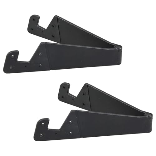 2 Stück Handy Ständer Universal Transportabel Ständer Vertikale Horizontale Platzierung Faltbarer Halterung Handy Halterung Kompatibel mit den meisten Mobiltelefonen V-förmiger Desktop-Halter