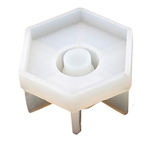 Essenc Candlestick Epoxy Resin Molds Silicone Concrete Candlestick Handmade Cement Ashtray Mould Craft Candle Holder Tools