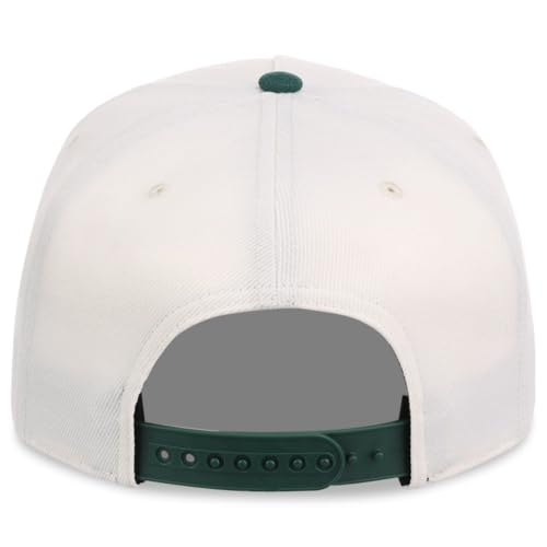 Image of Lids Blank Hook Shot A-Frame Adjustable Snapback Hat - Breathable Mesh & Lightweight | Curved Bill | One Size Fits Most