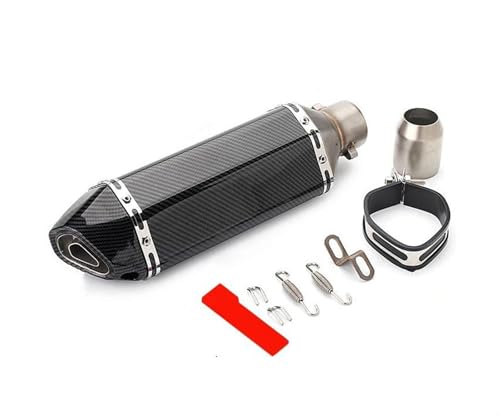 Silencieux d'échappement moto 51mm course pour libérer la puissance du Tmax 500 FZ6
