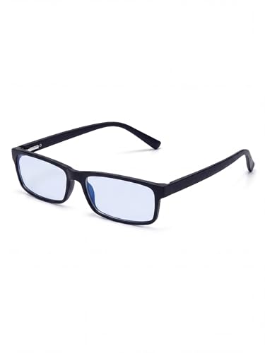 Nanrton Blue Light Blocking Glasses for Men Women, Computer Glasses Black