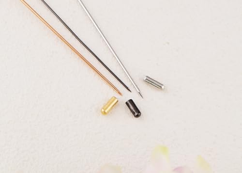Image of Alilang Classic Vintage 3Pcs Hat Brooch Pin Set with Rhinestone and Pearl Accents for Scarves and Hats Lapel Pin Accessories