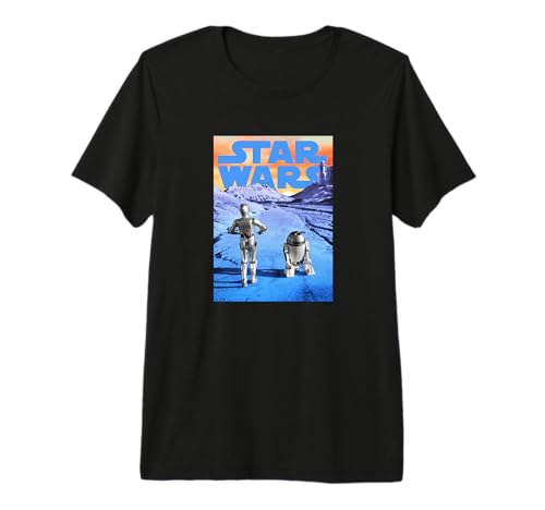 Star Wars Droids t-shirt premium Un Nouvel Espoir coton haute qualité