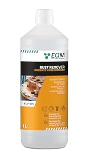 EQM - ECO-804 - Rust Remover for Metal - 1L - Instantly Eliminates Rust - Restores Original Metal Colour - Fast-Acting Formula