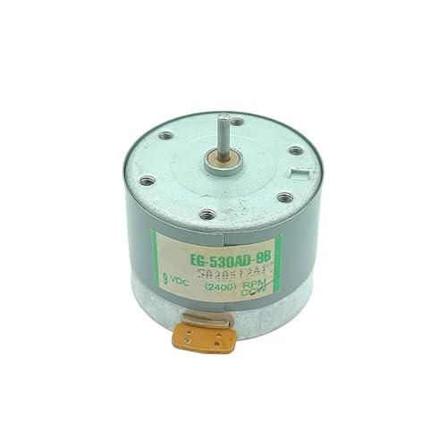Moteur 9V CC EG-530AD-9B CCW pour restaurer vos anciens magnétophones de salon