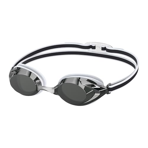Lunettes de natation Junior Speedo Vanquisher 3.0 Mirror bleues avec protection UV