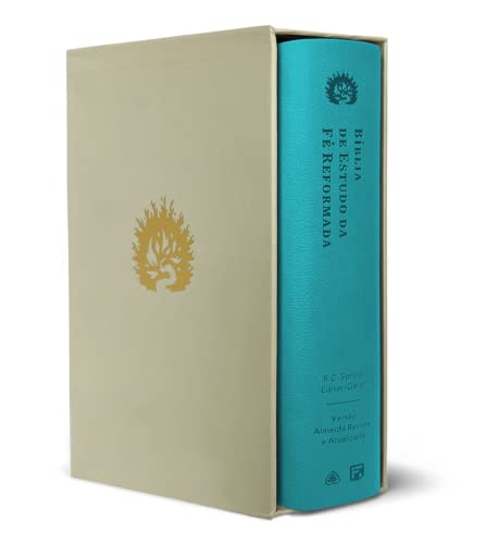 A Bíblia de Estudo da Fé Reformada: Capa Luxo Turquesa e Estojo