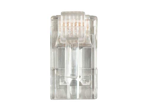 Monoprice 8P8C RJ45 Plug with EZ Passthrough for Cat6 Ethernet Cable 100pcs/pack8P8C RJ45 Plug with EZ Passthrough for Cat6 Ethernet Cable 100pcs/pack